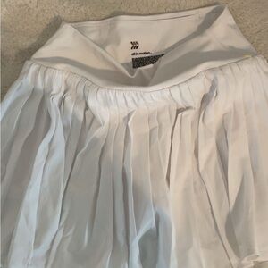 All in Motion white Skirt